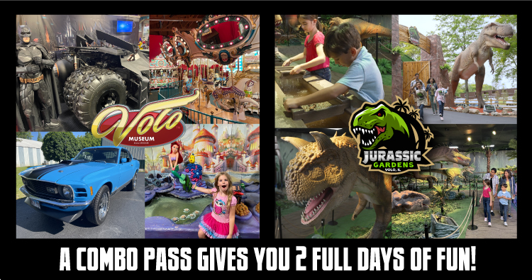 Volo Museum & Jurassic Gardens Discount Combo Tickets