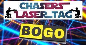 Chaser Lazer Tag Naperville BOGO Game Card Deal